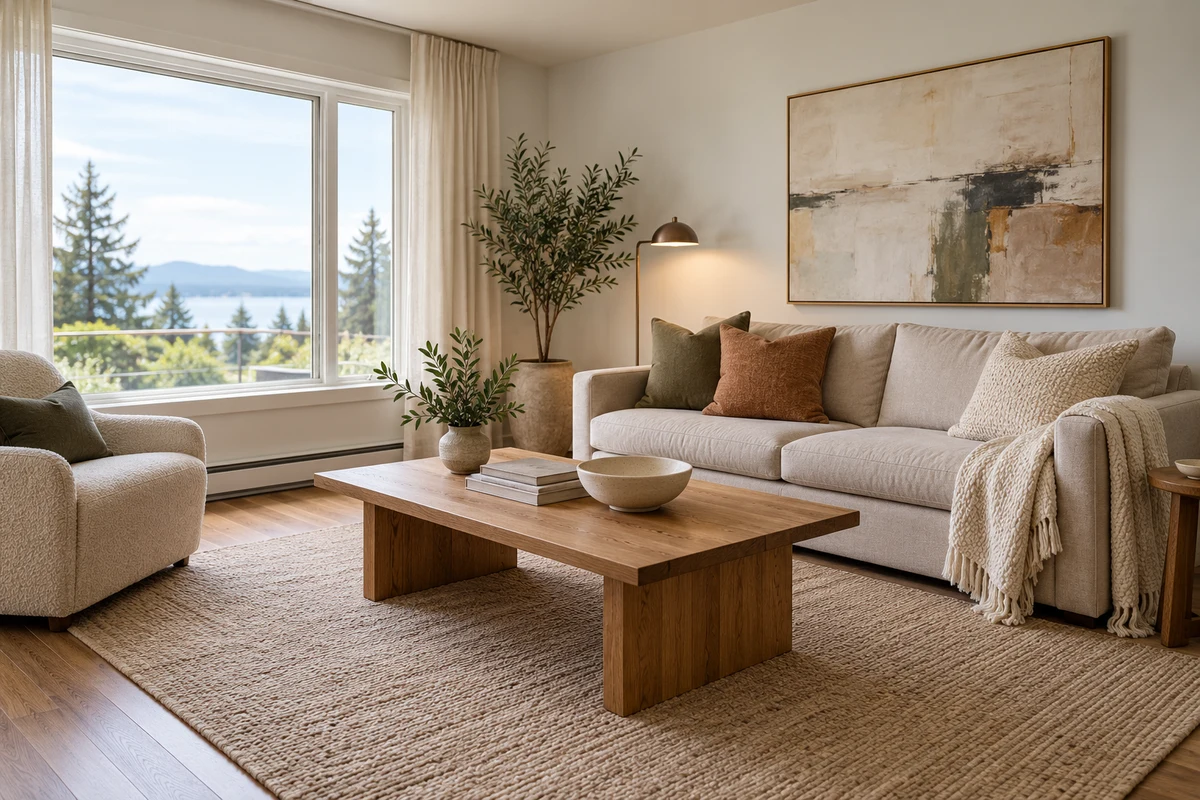 Warm minimal styling inspiration